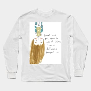 yoga girl Long Sleeve T-Shirt